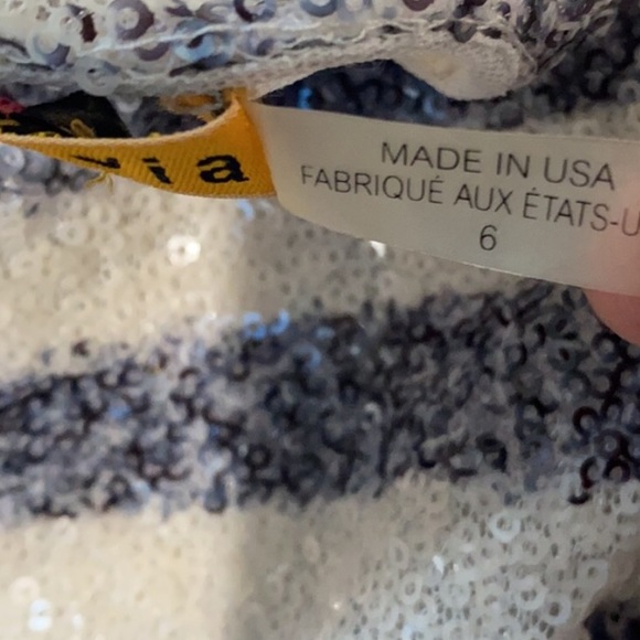 Alice and Olivia sequined NYE dress EUC - Picture 6 of 9